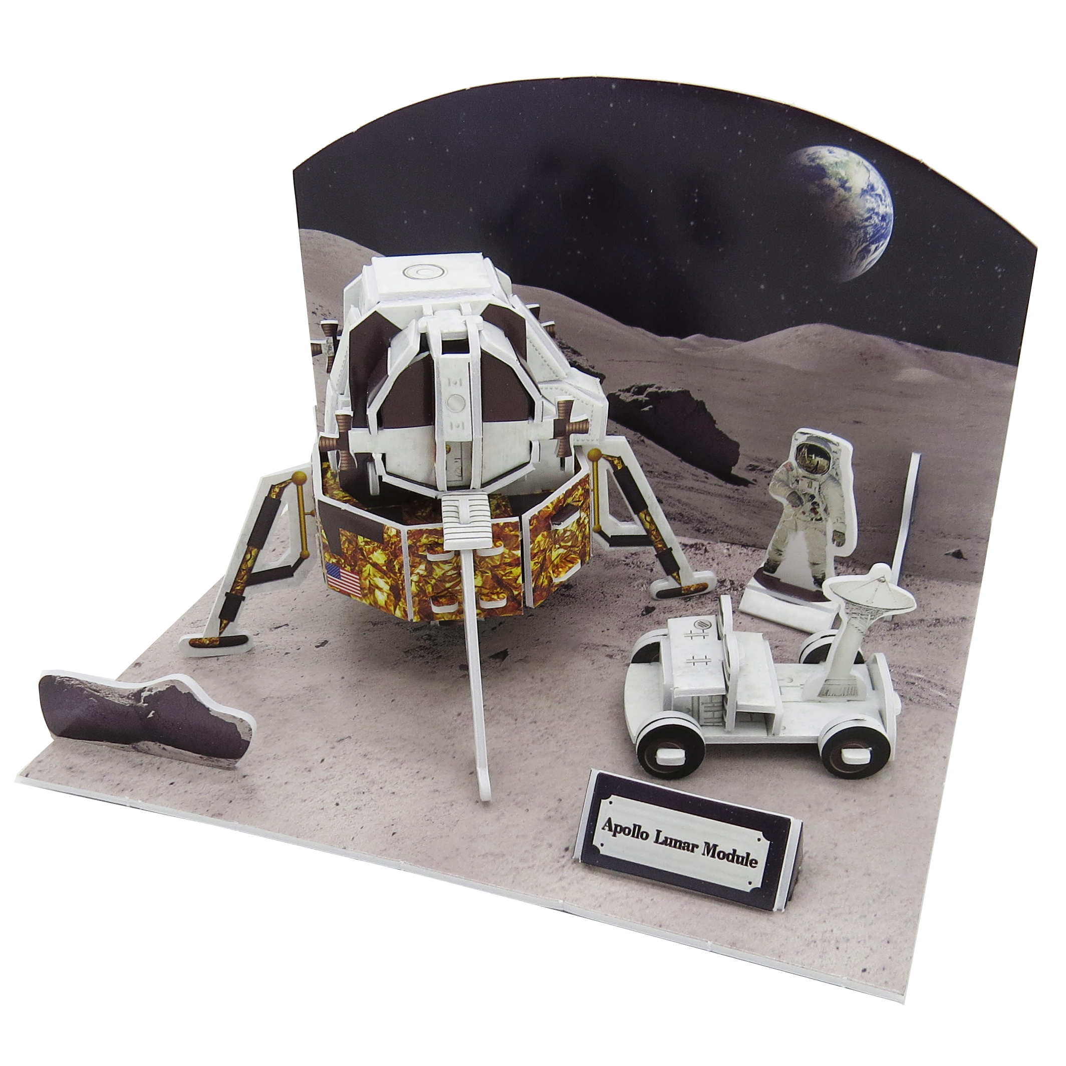 3D Puzzle – Apollo Lunar Module – Edu-Sci