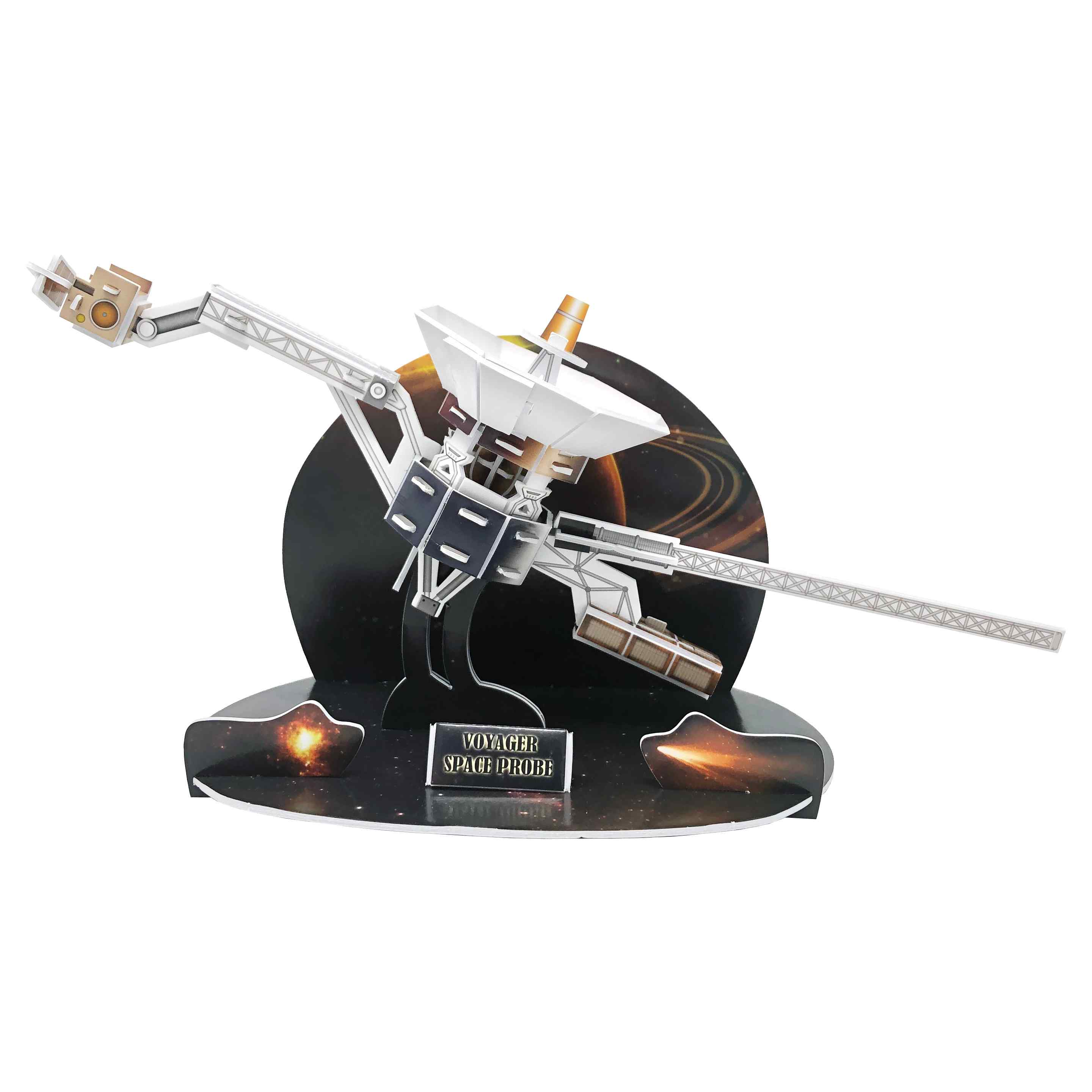 Puzzle 3D Edu-Sci Sonda Spaziale Voyager 43 Pezzi - Regalo Educativo 7+ Anni - Foto 2
