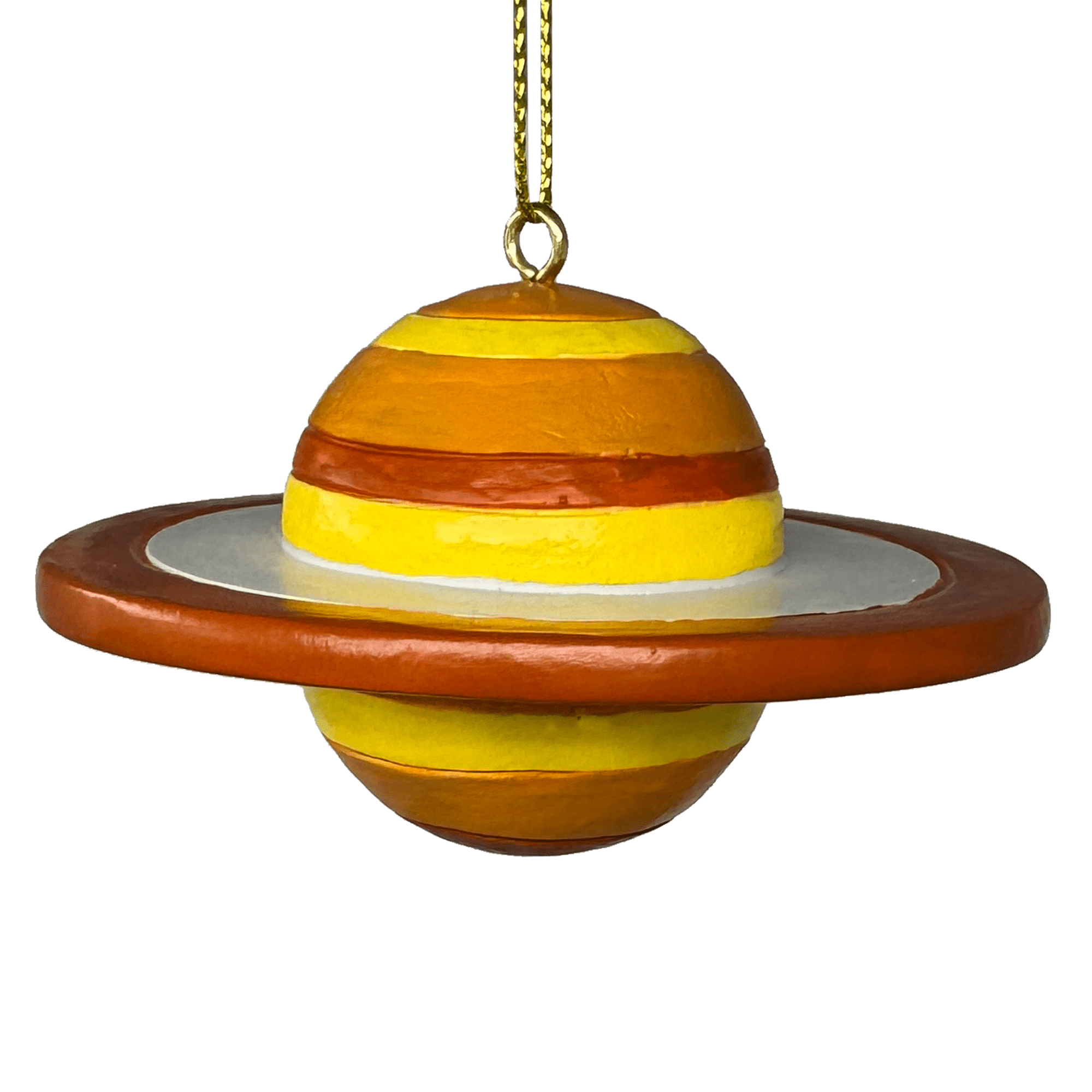 Saturn Resin Hanging Ornament 7cm
