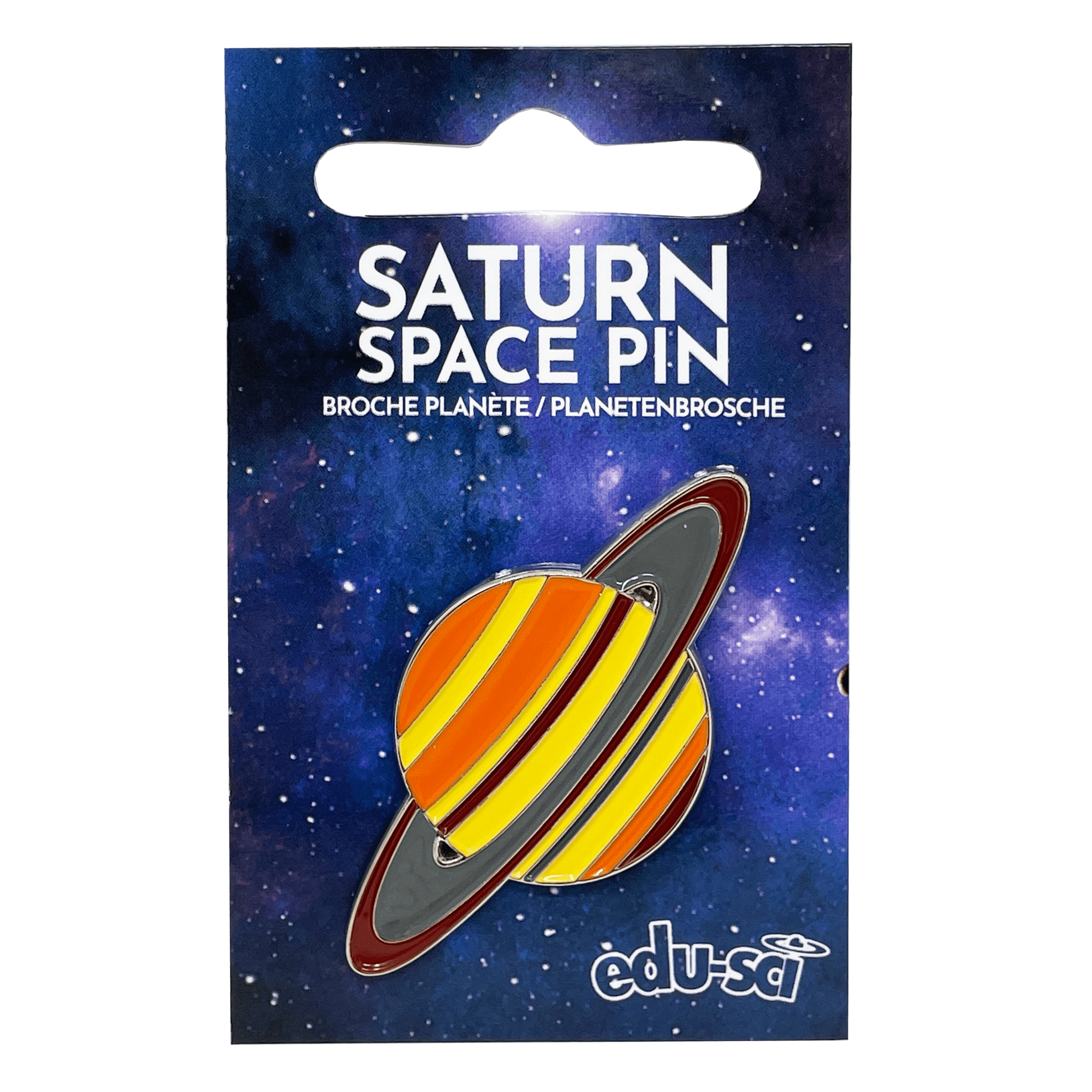 Saturn Enamel Pin