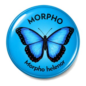 Morpho Butterfly 50mm Large Magnet