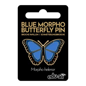 Morpho Butterfly Enamel Pin