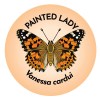 Painted Lady Butterfly Coaster
