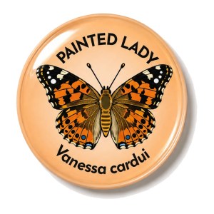 Painted Lady Butterfly 50mm Large Magnet