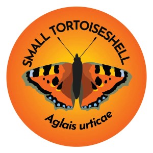 Small Tortoiseshell Butterfly Coaster
