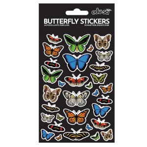 Butterfly Stickers - Tropical Butterflies