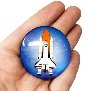 Alternative view of Space Shuttle 50mm Large Magnet