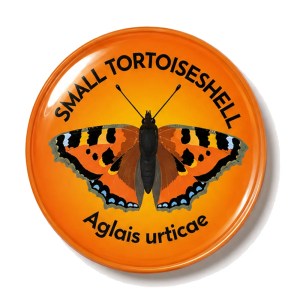 Small Tortoiseshell Butterfly 50mm Large Magnet (Copy)