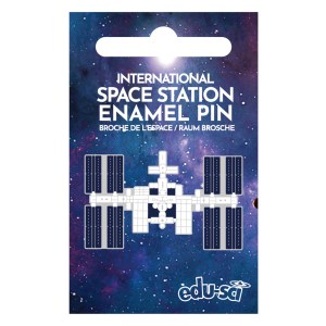 ISS Enamel Pin