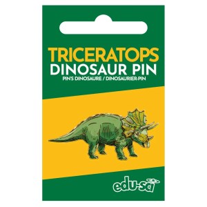 Triceratops Dinosaur Enamel Pin
