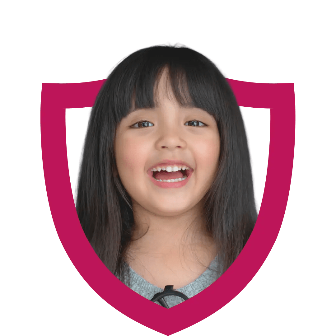 Smiling child at EDUCA Finnish international school in Belgrade