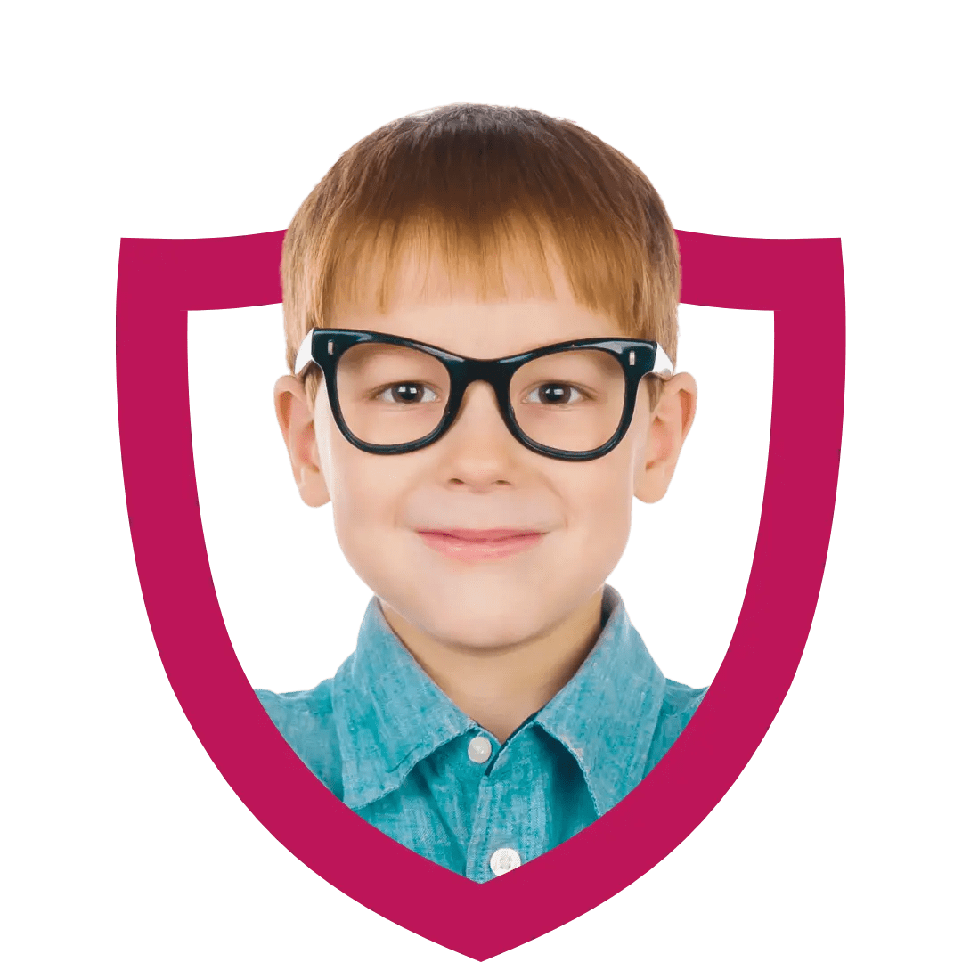 Smiling child at EDUCA Finnish international school in Belgrade