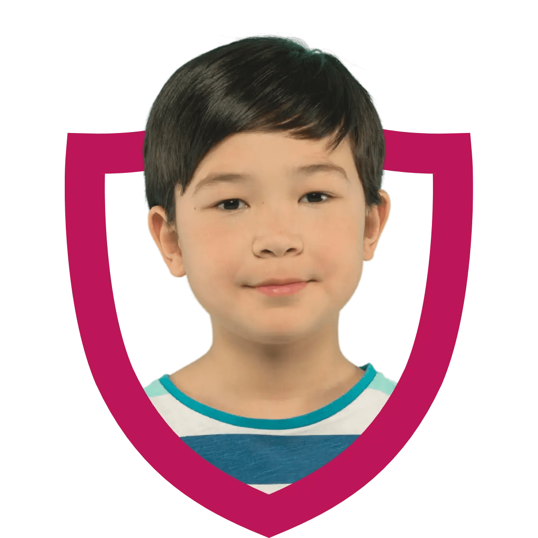 Smiling child at EDUCA Finnish international school in Belgrade