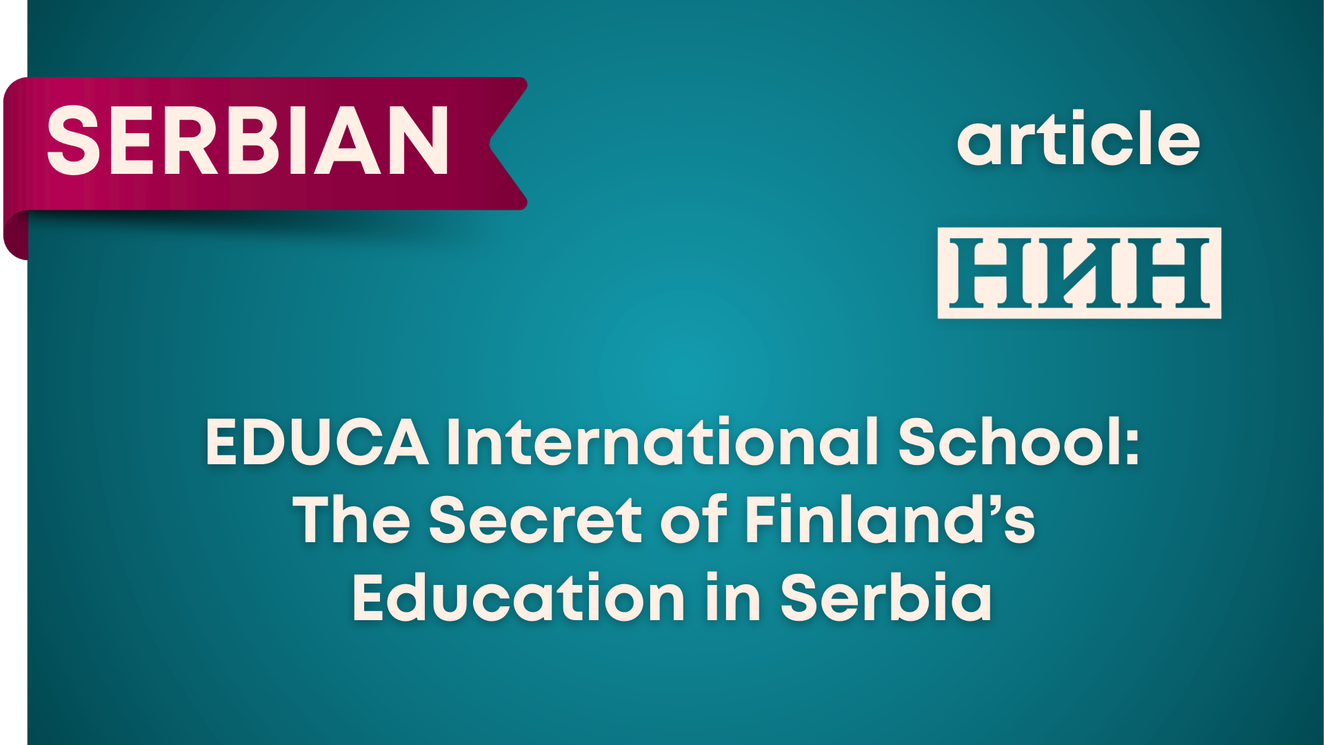 EDUCA featured in the media