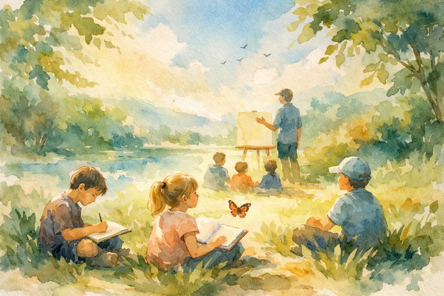How Outdoor Learning Improves Concentration