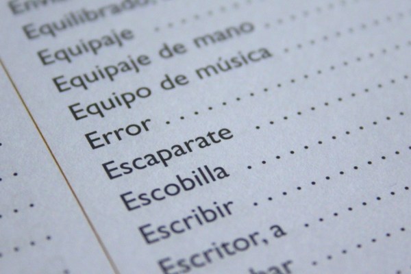 Vocabulario