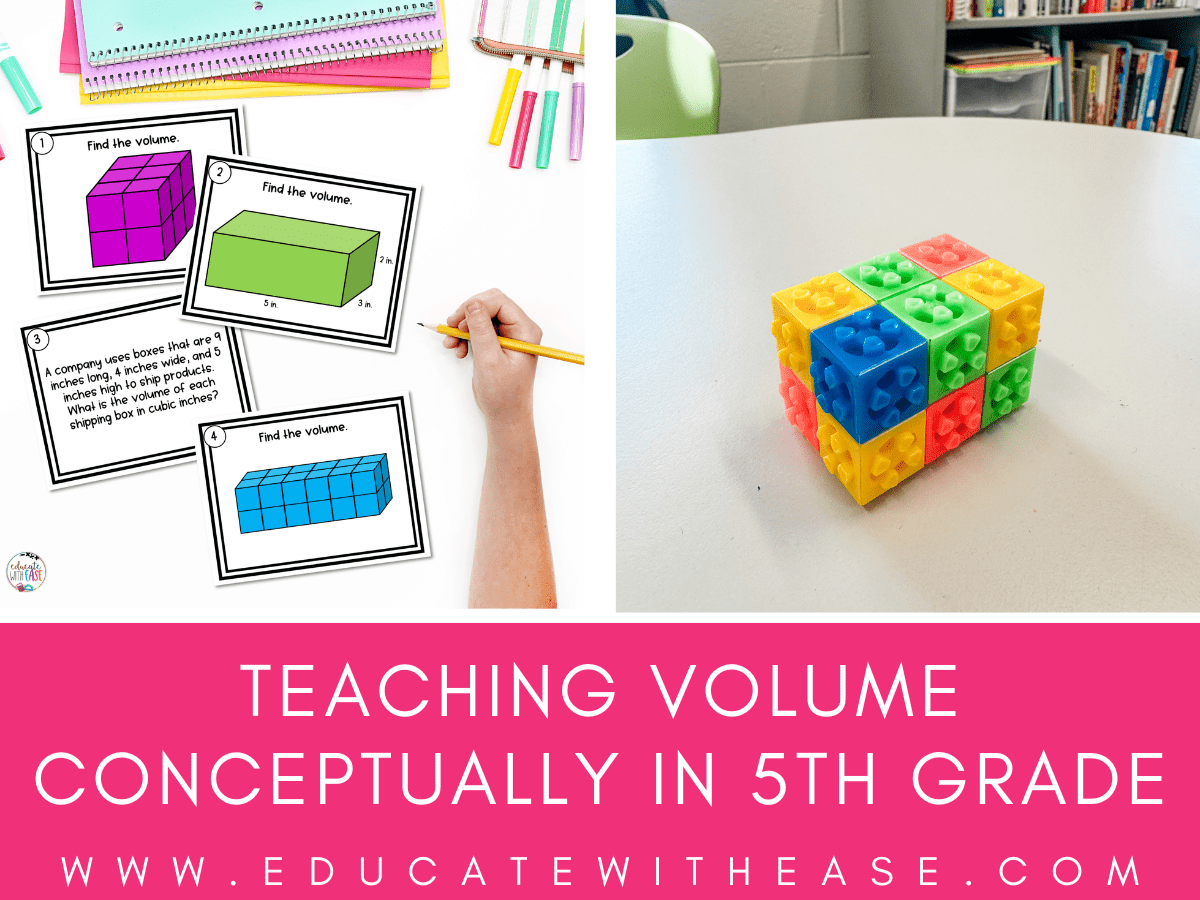 Teaching Volume Conceptually in 5th Grade Blog Post Featured Image