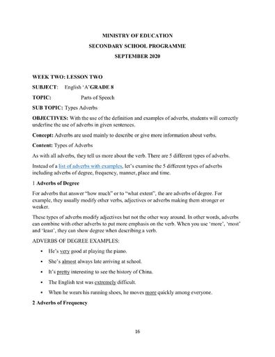 grade 8 worksheets english language