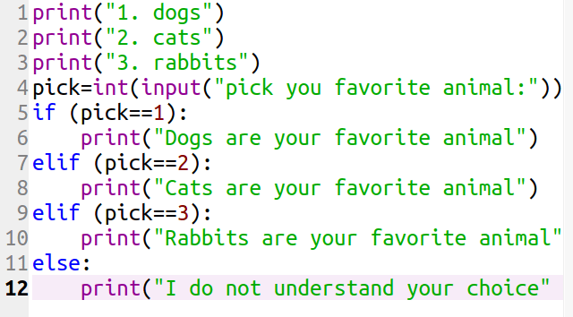 elif Clause and Nested Statements in Python | educational research ...