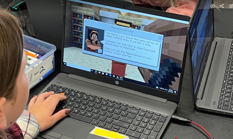 Coding In Minecraft Ncce - Creative Light Art - Mobile