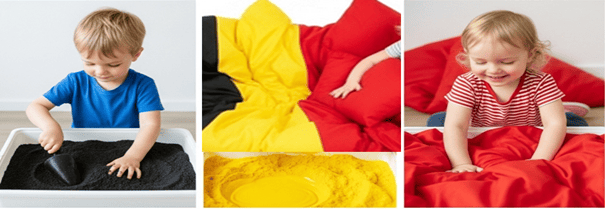 Peinture couleurs belges