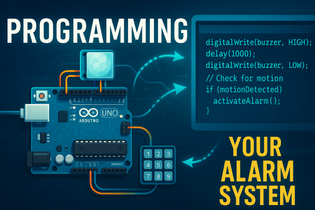 Build Your Own Arduino Alarm System in Easy Steps program