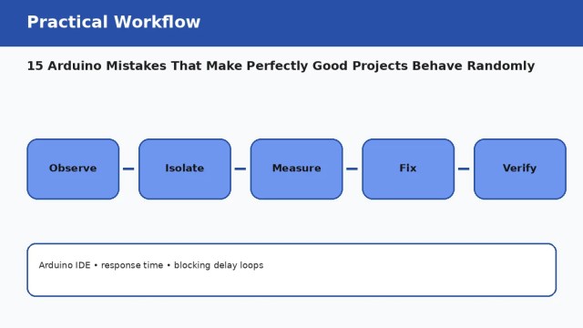 15 Arduino Mistakes That Make Perfectly Good Projects Behave Randomly — practical workflow