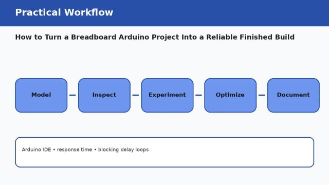 How to Turn a Breadboard Arduino Project Into a Reliable Finished Build A043 workflow 1 How to Turn a Breadboard Arduino Project Into a Reliable Finished Build — practical workflow