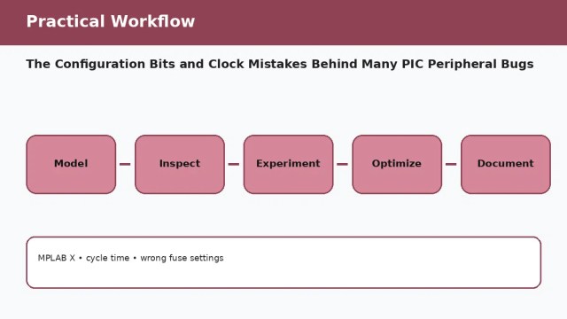 The Configuration Bits and Clock Mistakes Behind Many PIC Peripheral Bugs — practical workflow
