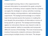 Brain Based Learning Principles