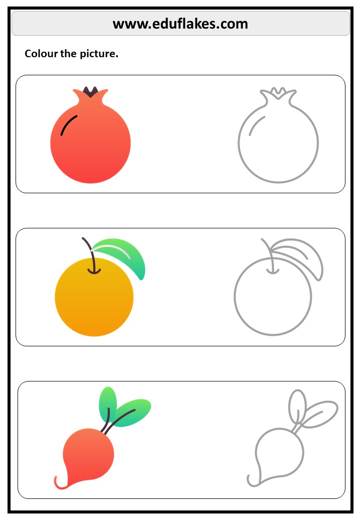 Free coloring worksheets for kindergarten pdf