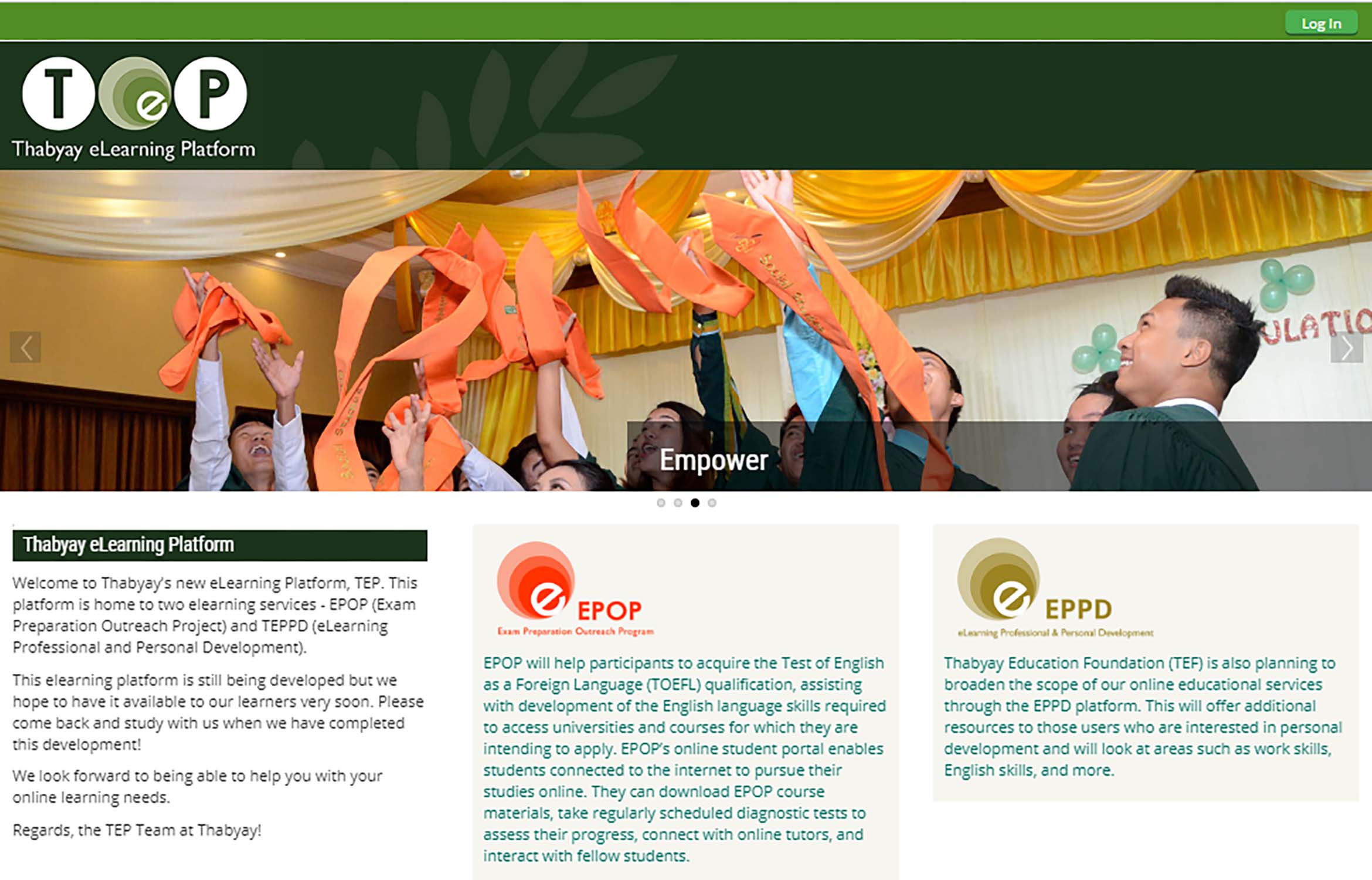 TEP-Thabyay eLearning Platform pictures