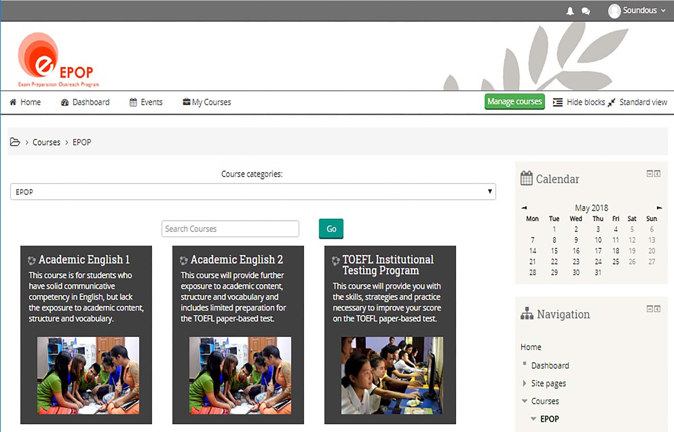 TEP-Thabyay eLearning Platform screenshot