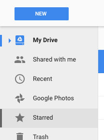 I understand that when i star a photo, it isn't actually saving it locally. Save Time By Starring Your Favorite Folders In Google Drive Eduk8me