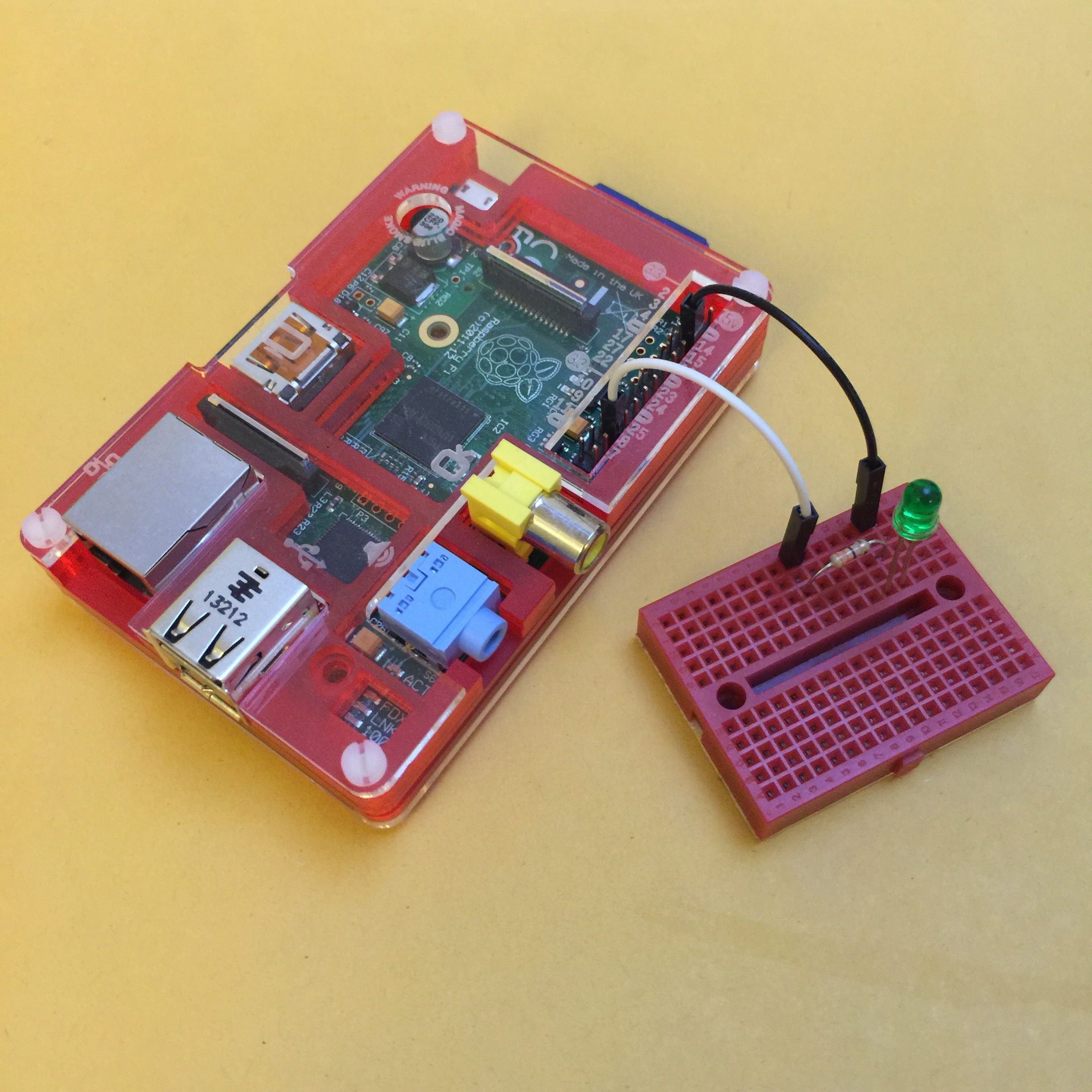 Pi and LED
