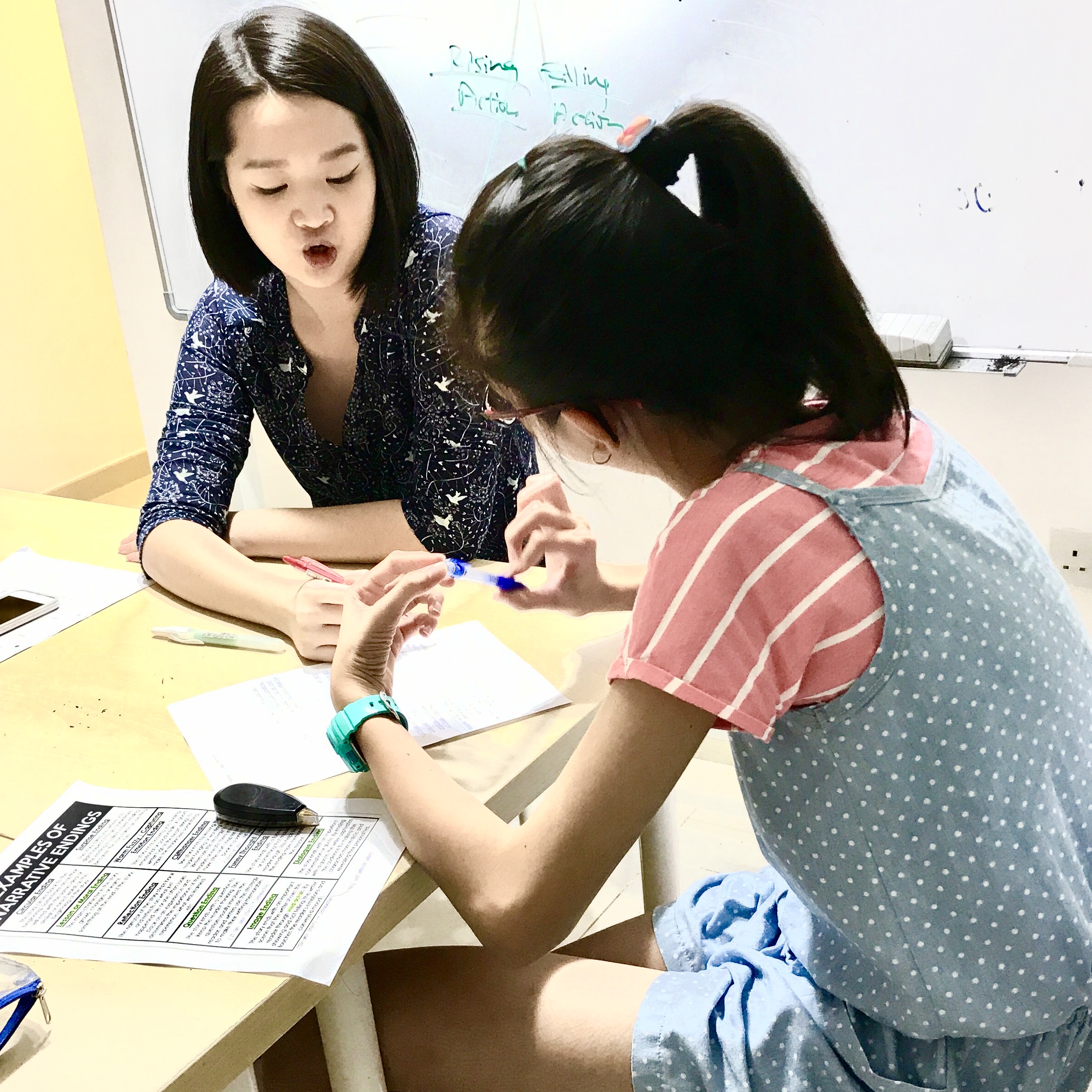 We teach everything from scratch, and pay really close attention to the student's working. Tuition classes needs students to achieve clear steps when they leave our classes