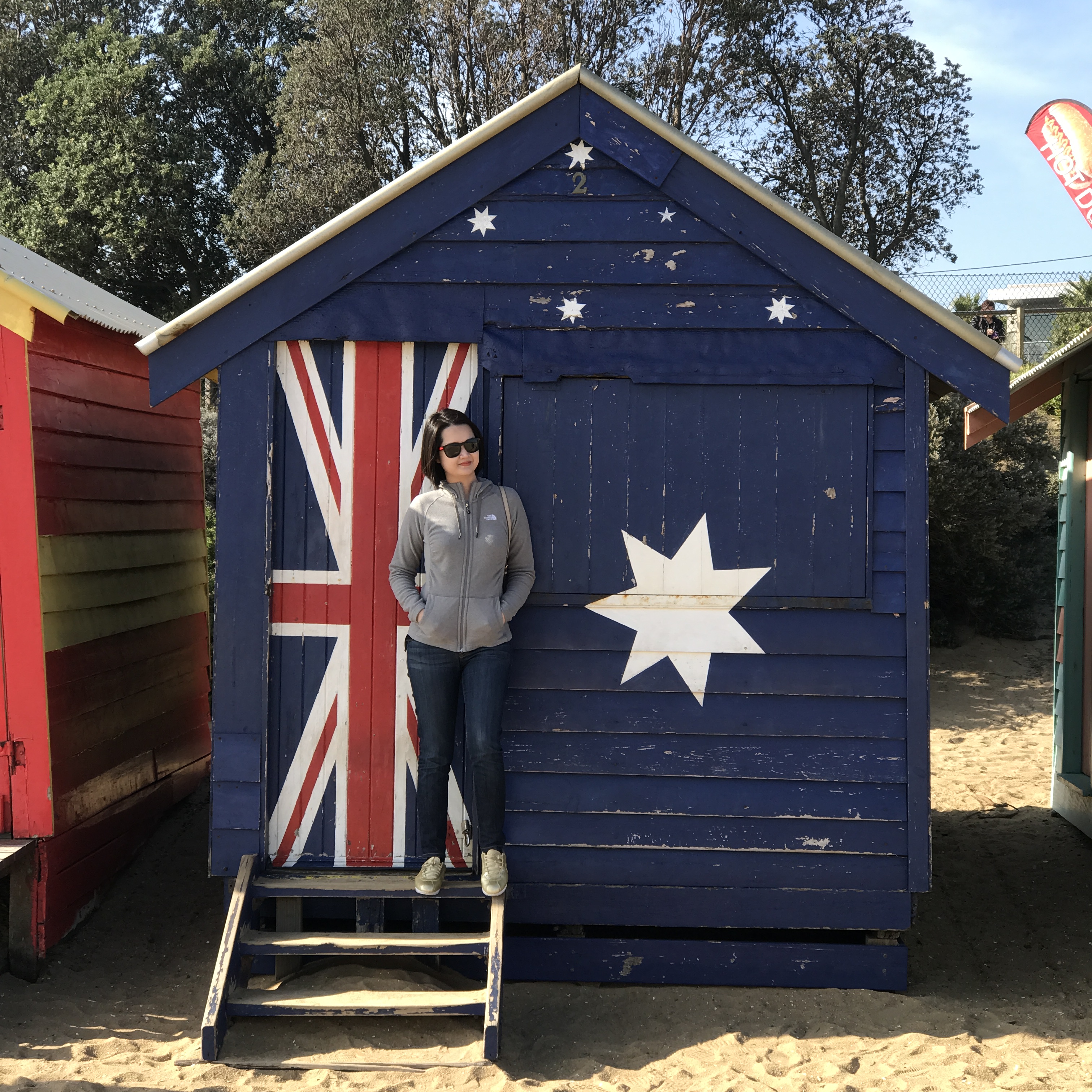 Yuet Ling at Brighton Beach, Australia
