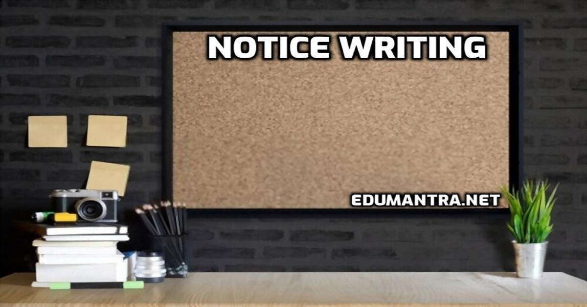 Note Making Class 11 Solved Examples And Notice Writing Format Class 11