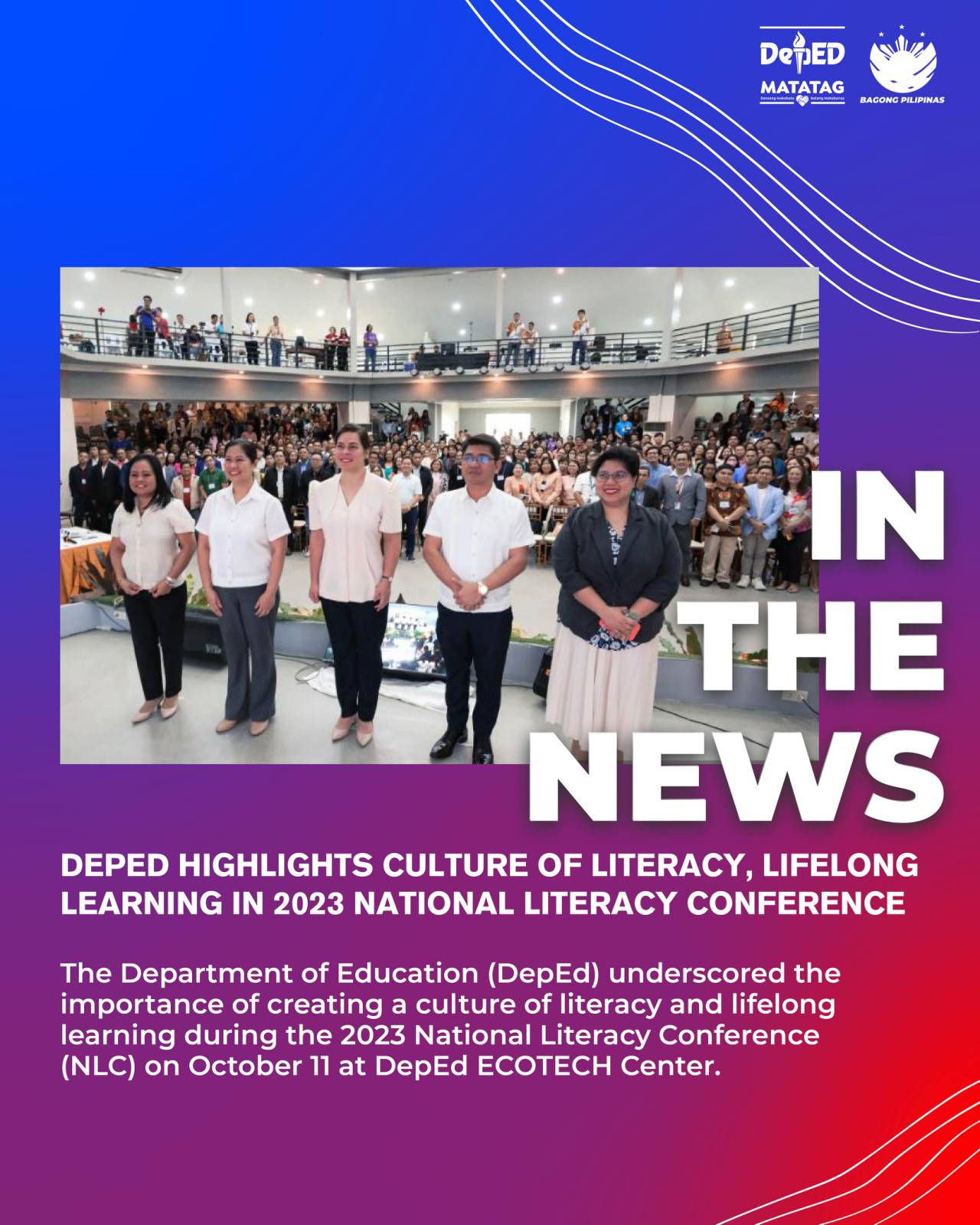 DepEd highlights culture of literacy