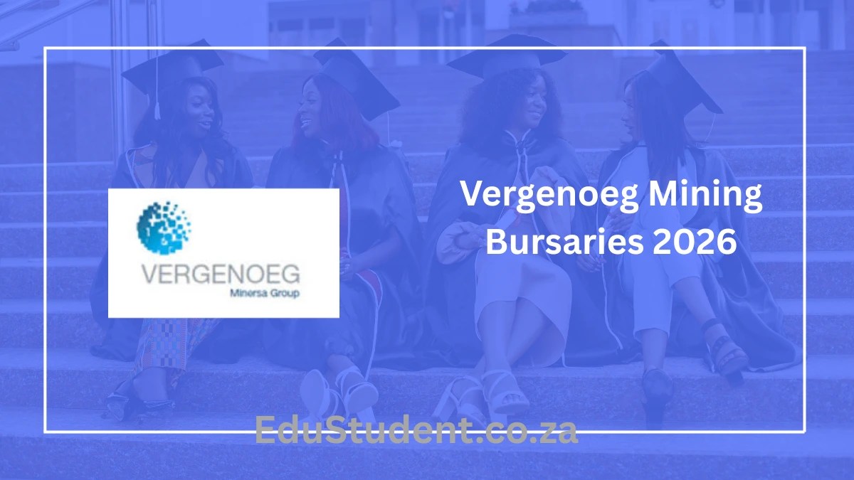 No More Stressing Over Fees – Vergenoeg Mining Bursaries 2026