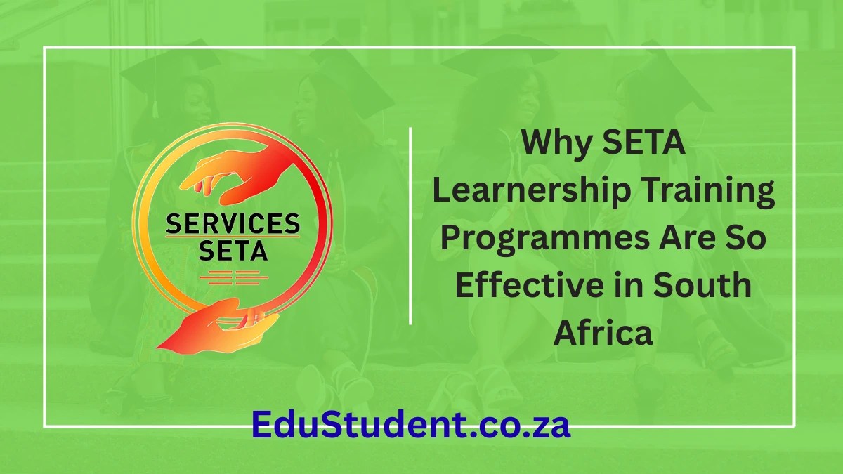 Why SETA Learnership Training Programmes Are So Effective in South Africa