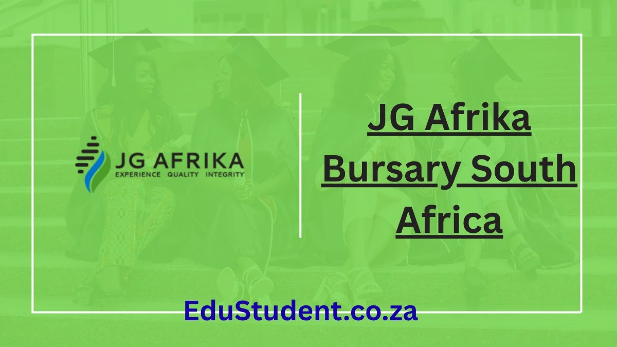 JG Afrika Bursary South Africa 2025-2026