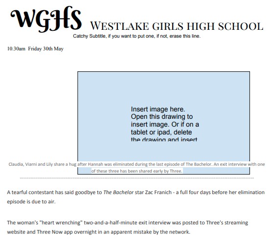 25 Free Google Docs Newspaper And Newsletter Template For Classroom And School Edutechspot