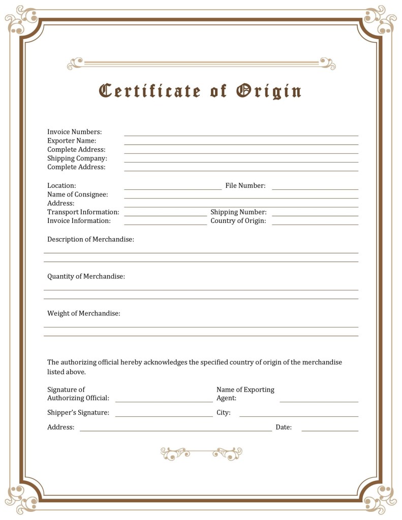 certificate template in google docs word powerpoint slides free