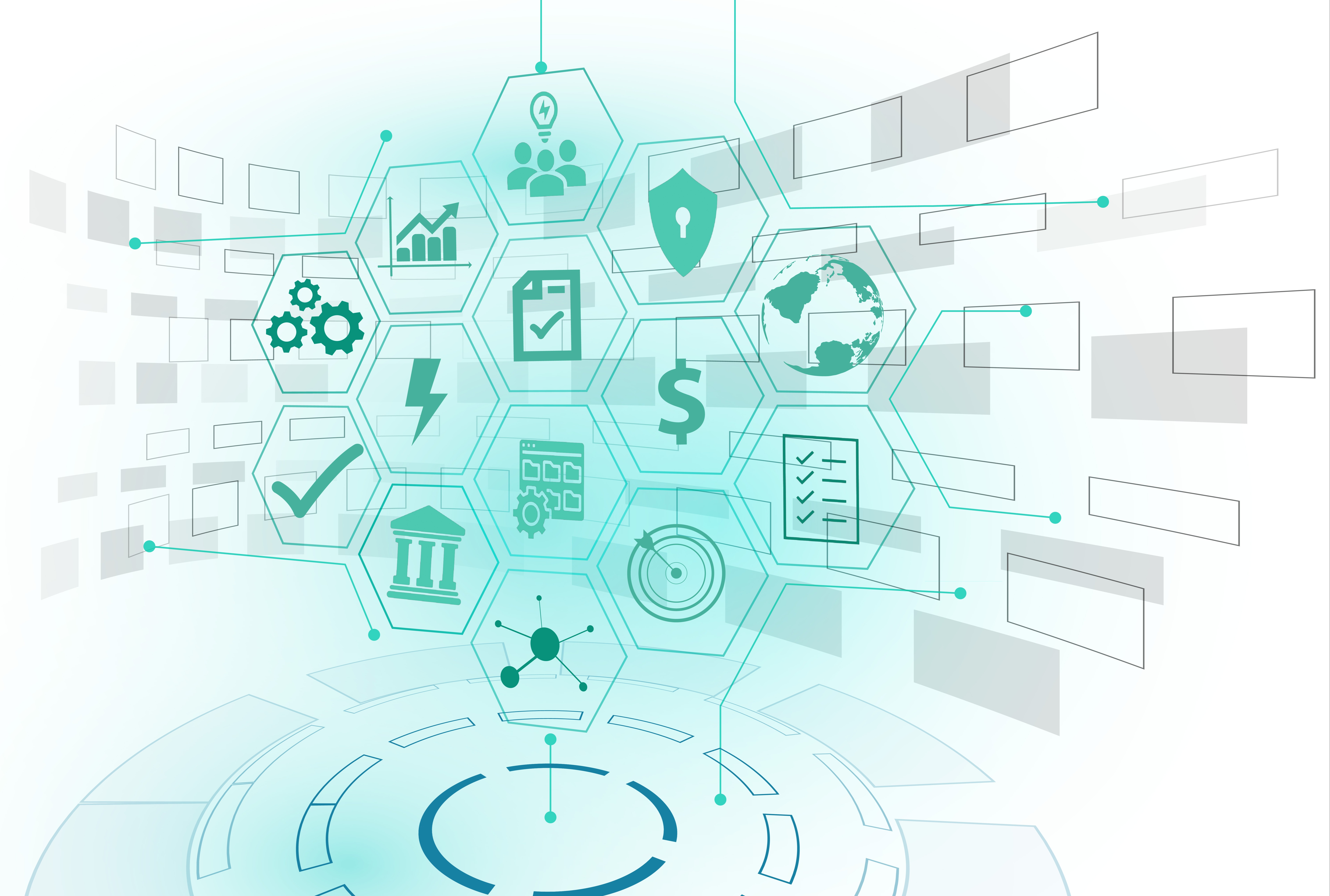 Global Energy Bill Validation - Download Modern Dark Background | 4K