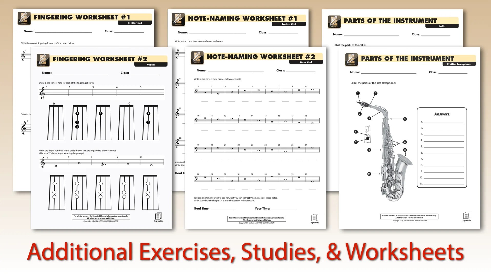 Additional sheets resource preview