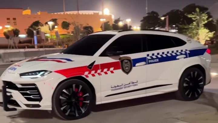 VIDEO: Katari politsei kasutuses on Lamborghini Urus