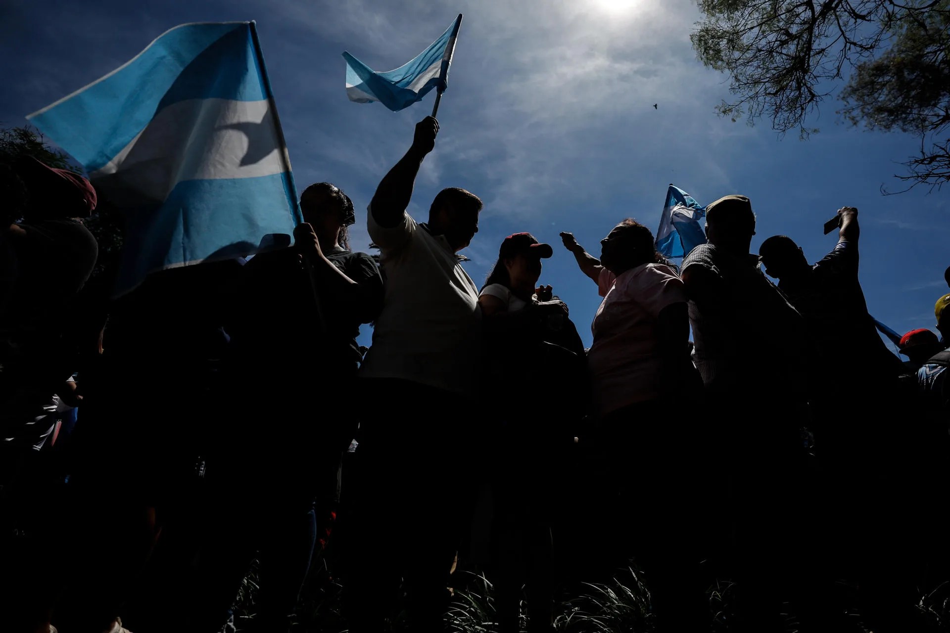 (FILE) - Demonstrators take part in a protest march against the government of President Javier Milei today in Buenos Aires, Argentina. Dec. 27, 2023. EFE/ Juan Ignacio Roncoroni
