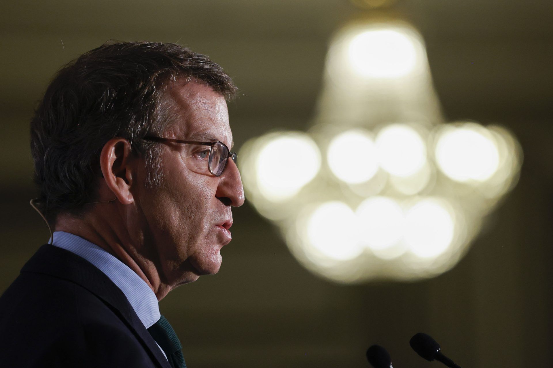 FEIJOO EN UN DESAYUNO INFORMATIVO HABLA SOBRE EL CGPJ