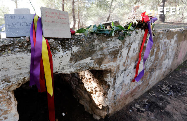 El 'Paredón de España', en Paterna